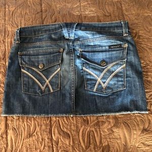 26 William Rast Jean Skirt